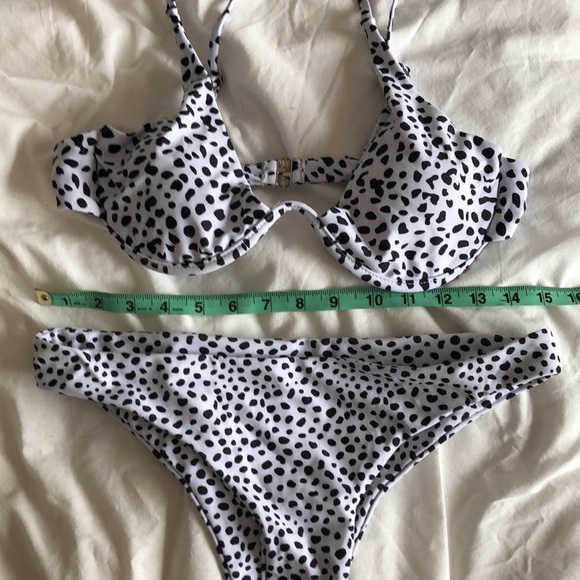 Black & White animal print bikini - Picture 9 of 9